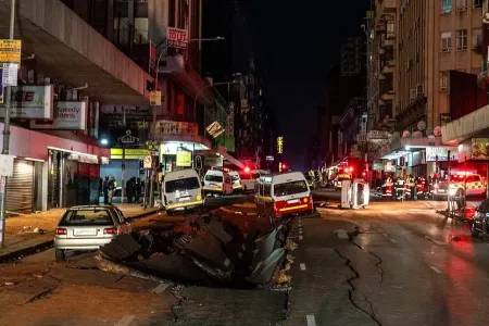 İohannesburq şəhərində partlayış: - 41 nəfər ağır xəsarət aldı