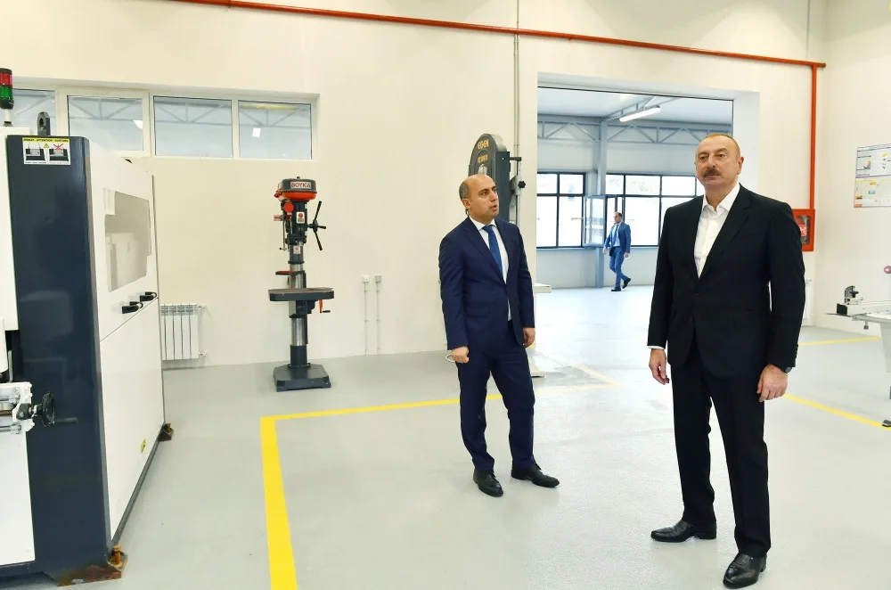 Prezident Cəlilabadda - açılış etdi - FOTOLAR