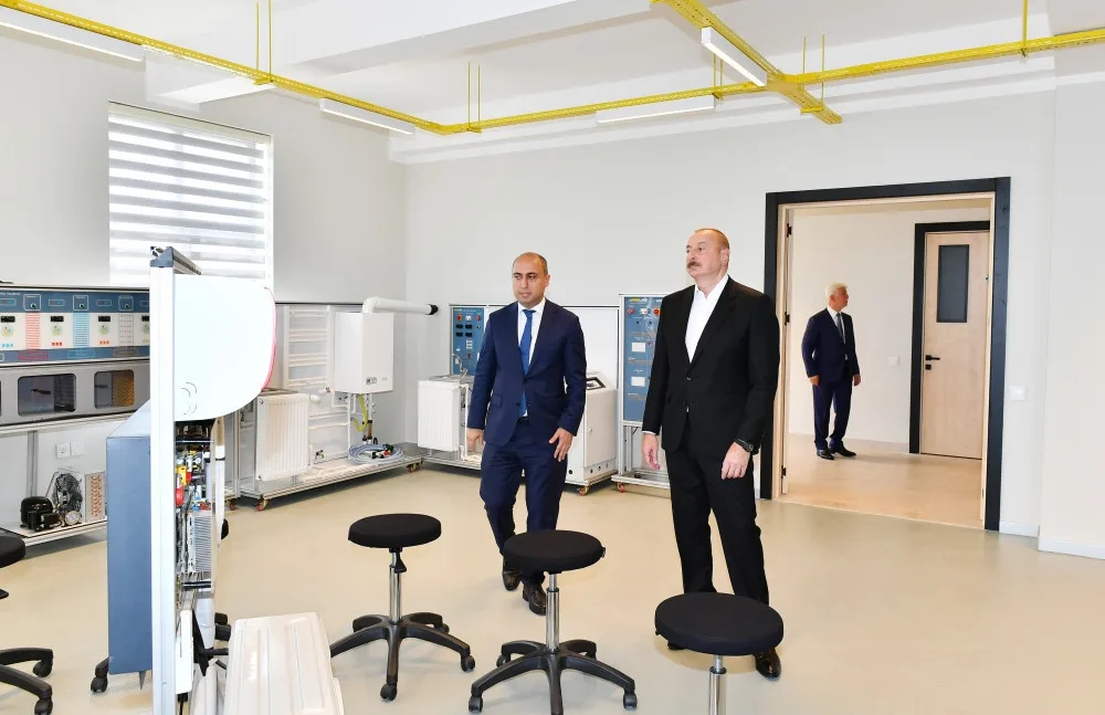Prezident Cəlilabadda - açılış etdi - FOTOLAR