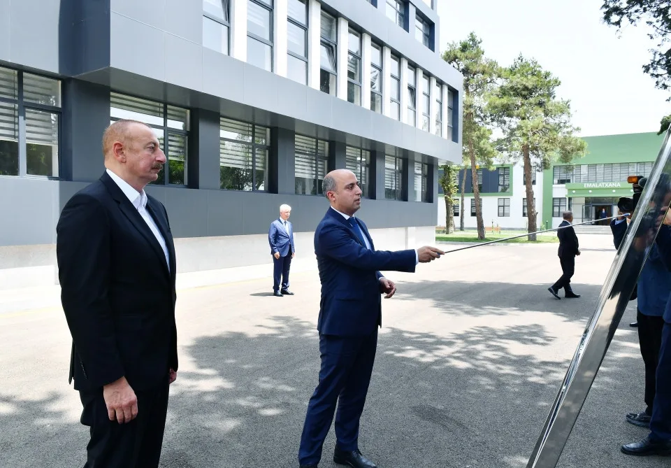 Prezident Cəlilabadda - açılış etdi - FOTOLAR