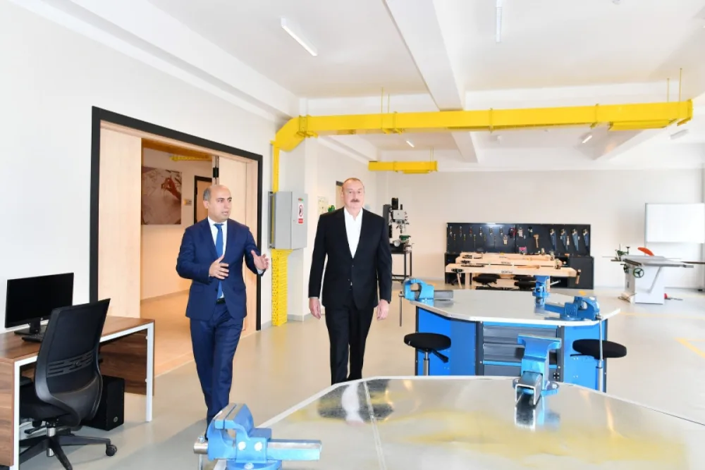 Prezident Cəlilabadda - açılış etdi - FOTOLAR
