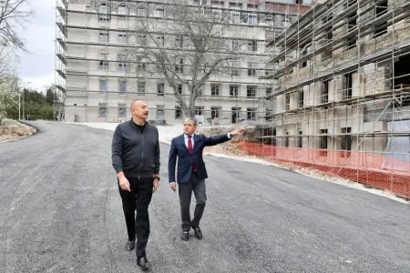 İlham Əliyev Daşaltıda görüləcək işlərlə - tanış oldu