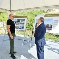 Prezident Şuşada tikinti işləri ilə - tanış oldu