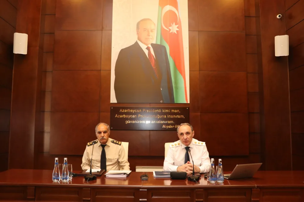 Hərbi Prokurorluqda kollegiya - iclası keçirildi