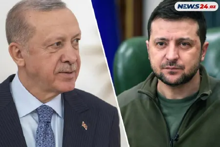Zelenski Türkiyədən dəstək istədi
