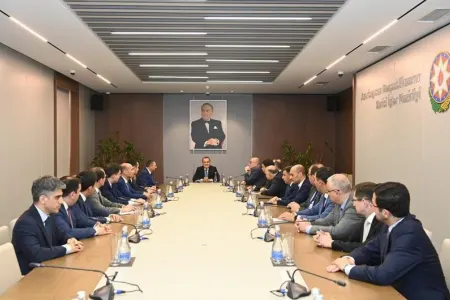 XİN-də Xələf Xələfovla görüş - keçirildi