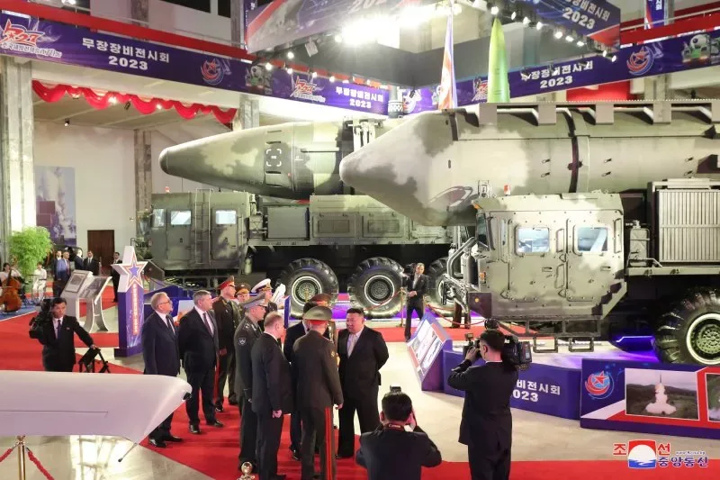 Kim Çen In son dronlarını göstərdi - FOTO