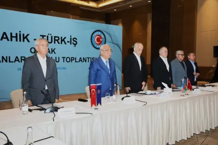 Bakıda AHİK və TÜRK-İŞ-in birgə yığıncağı keçirildi - FOTO