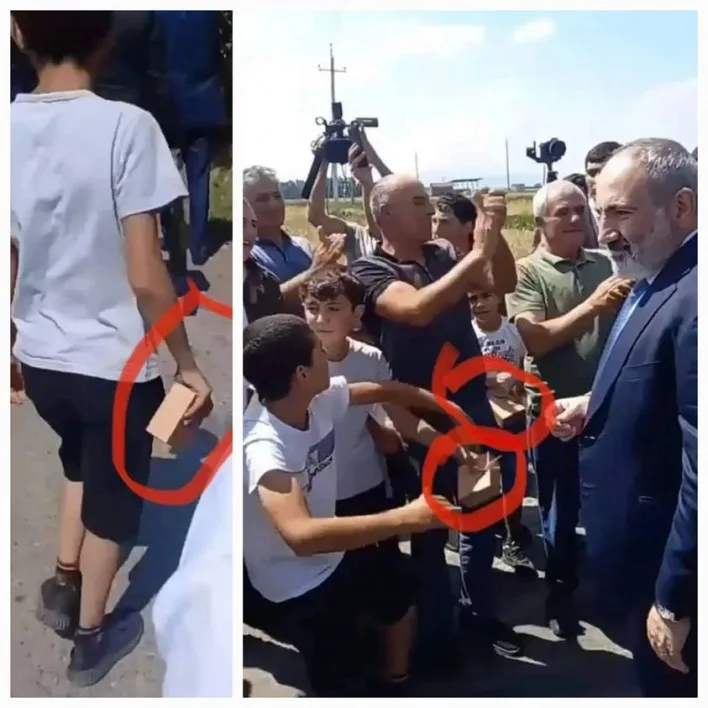 Ermənilər Nikolu biabır etdi: - "Göyçəyə gedib, uşaqlara rüşvət verib ki..."