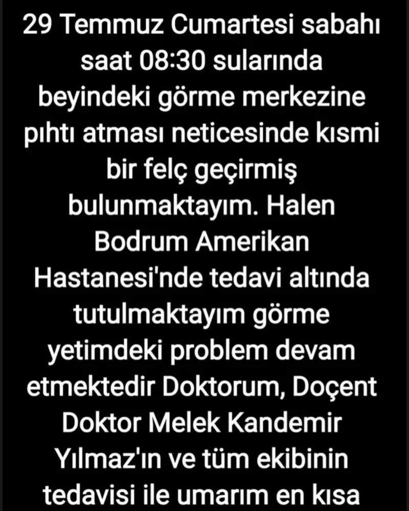 Məşhur müğənni iflic oldu - FOTO