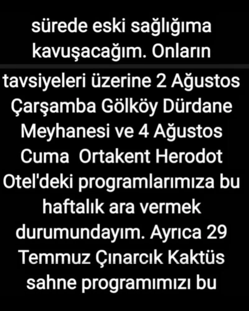 Məşhur müğənni iflic oldu - FOTO