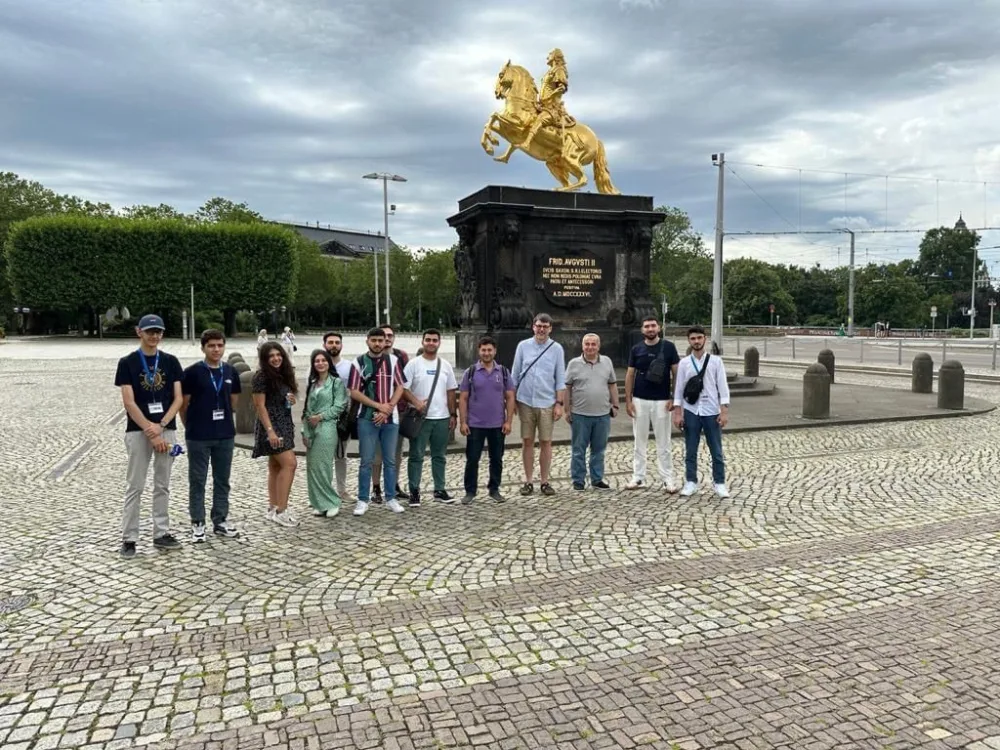 AzTU tələbələri Almaniyada təcrübə keçiblər - FOTO