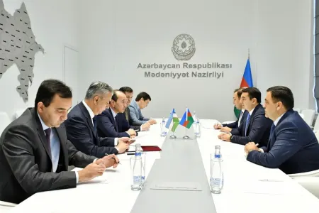 Azərbaycan və Özbəkistan mədəniyyət nazirləri əməkdaşlıq məsələsini müzakirə edib