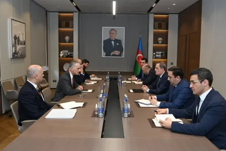 Bayramov ABŞ rəsmisi ilə sülh prosesini - MÜZAKİRƏ ETDİ