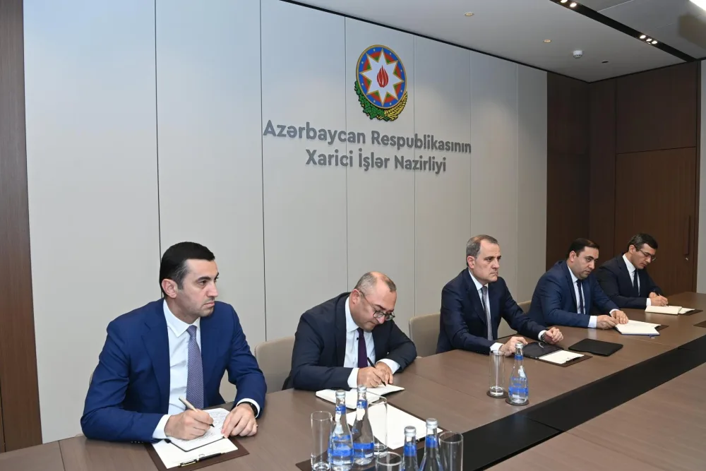 Bayramov ABŞ rəsmisi ilə sülh prosesini - MÜZAKİRƏ ETDİ