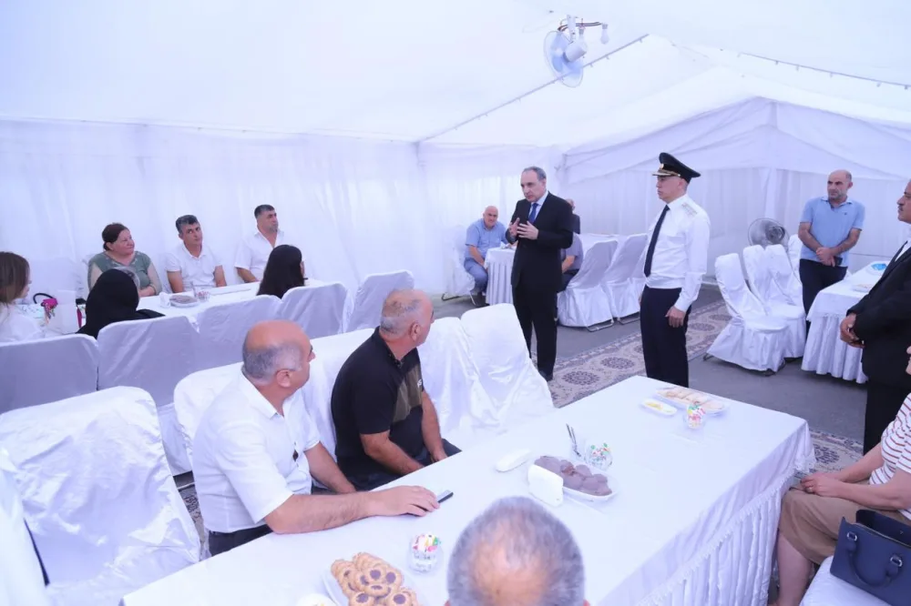 Baş prokuror Qubada vətəndaş qəbulu keçirdi - FOTO