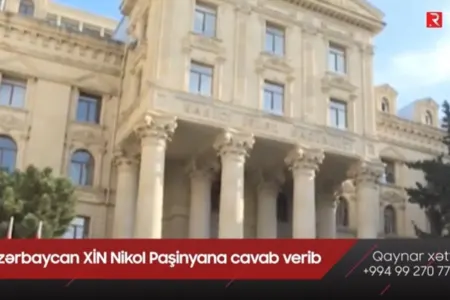 XİN-dən Paşinyana - SƏRT CAVAB-VİDEO