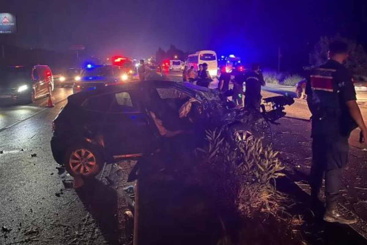 Zəncirvari qəza: - 1 ölü, 7 yaralı