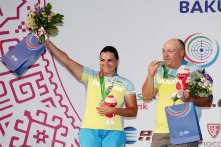 Ukrayna komandası Bakıda - ikinci gümüş medalını qazandı