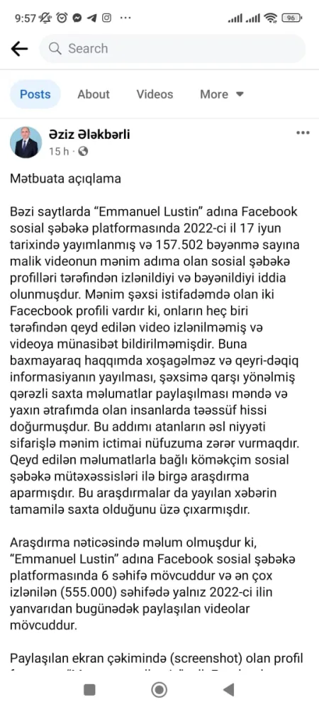 Azərbaycanlı deputat ŞANTAJ olundu: - erotik massajçı, qalmaqallı video... - AÇIQLAMA