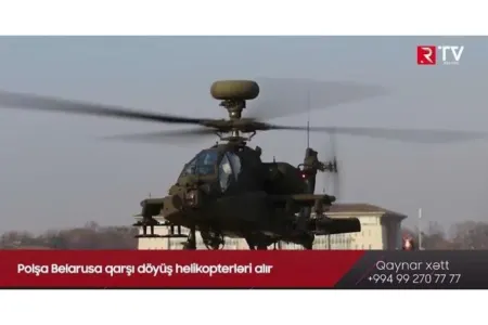 Polşa Belarusa qarşı - "Apaçi" helikopterlərini alır - VİDEO