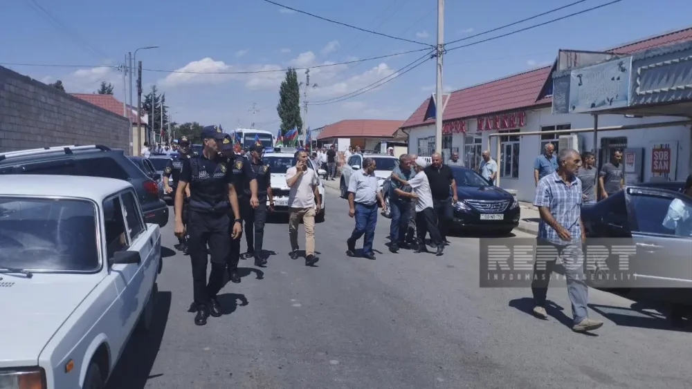 Şəhid Baba Mikayılov 31 il sonra dəfn edildi - FOTO