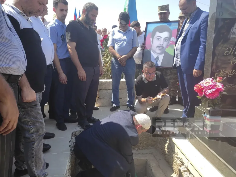 Şəhid Gülverdi Hüseynov dəfn edildi - FOTO