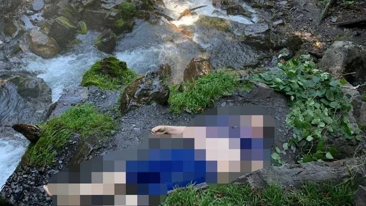 Şəlalədə selfi çəkdirmək istəyən turist - ÖLDÜ - FOTO