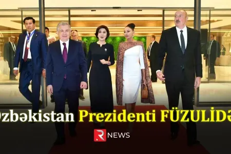 Prezidentlər Füzulidə sakinlərlə görüşdü