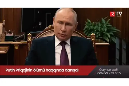 Putin Priqojinin ölümündən danışdı - VİDEO