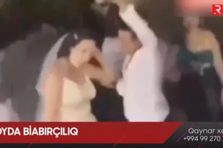 Toyda biabırçılıq- - VİDEO