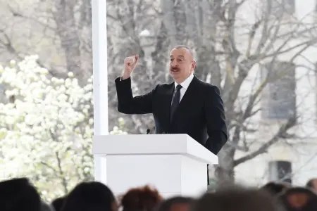 "Heç bir şey bizi yolumuzdan döndərə bilməz" - İlham Əliyev