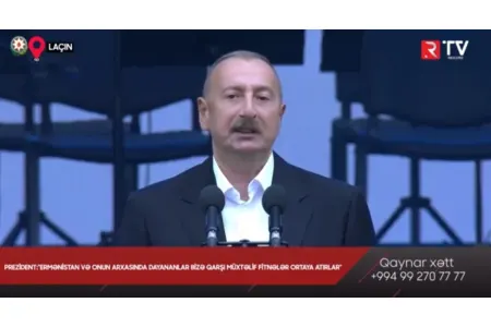 Ermənistan və onun arxasında dayananlar bizə qarşı müxtəlif fitnələr ortaya atırlar: - PREZİDENT - VİDEO