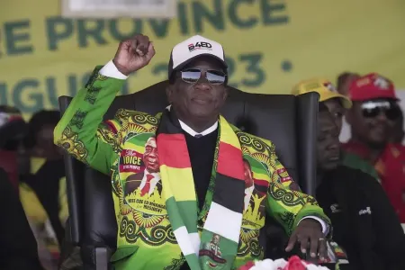 Zimbabvenin prezidenti yenidən o - SEÇİLDİ