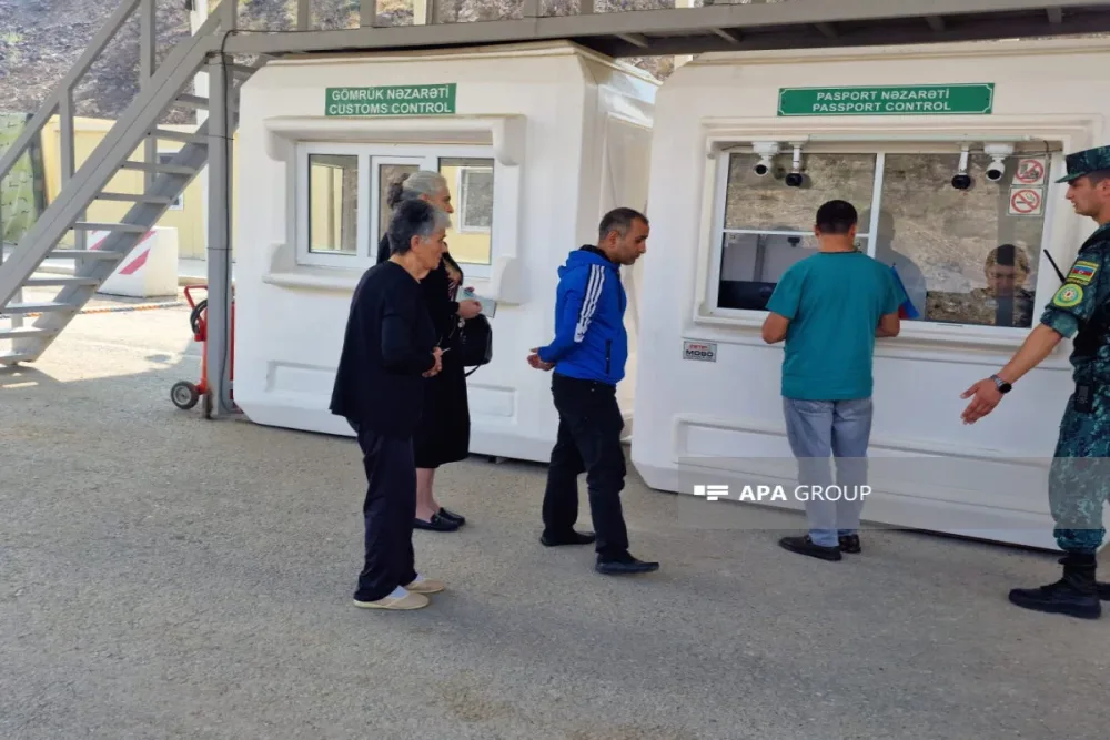 Ermənilər növbəti dəfə "Laçın"dan sərbəst keçdi - FOTO