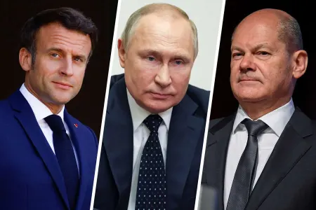 Makronla Şolz Putinin QEYBƏTİNİ - ETDİ