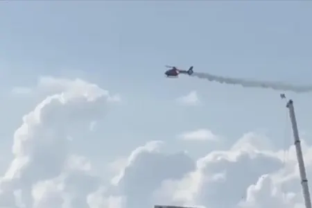 ABŞ-də helikopter qəzaya uğrayıb