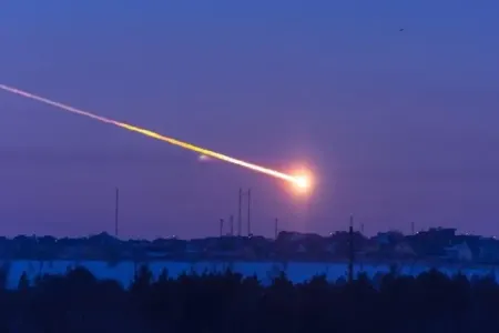 İrkutsk vilayətinə meteor DÜŞDÜ - VİDEO