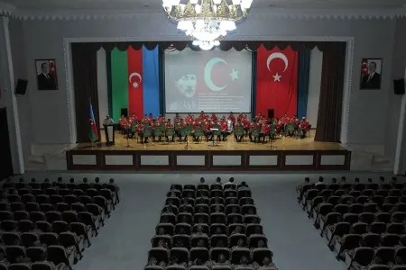 Heydər Əliyev adına Hərbi İnstitutda Türkiyənin Zəfər bayramı ilə bağlı tədbir - KEÇİRİLDİ