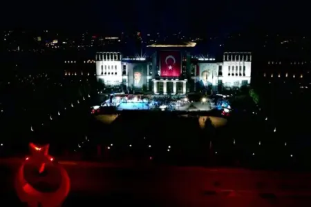 Zakir Həsənov Türkiyənin Zəfər Bayramı mərasimində - iştirak etdi