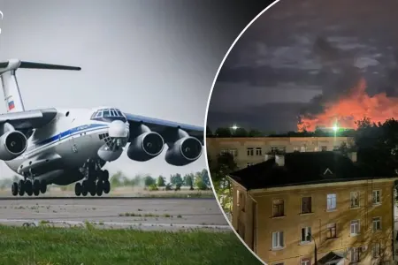Ukrayna Pskov hava limanını Rusiya ərazisindən vurub