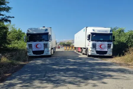Erməni sakinlərə yardım aparan karvandan - XƏBƏR VAR