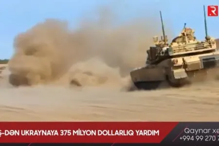 ABŞ-dən Ukraynaya 375 milyon dollarlıq yardım- - VİDEO