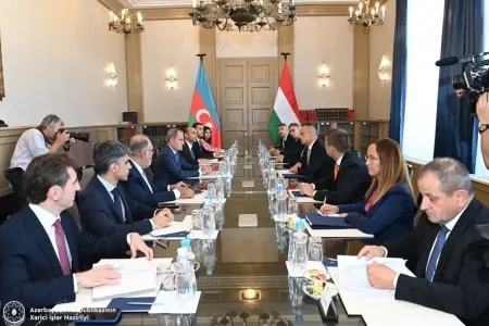 Azərbaycan-Macarıstan Strateji Dialoqunun Birinci iclası keçirilib
