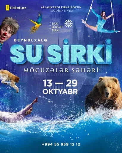 Beynəlxalq Su Sirk şousu keçiriləcək - FOTO