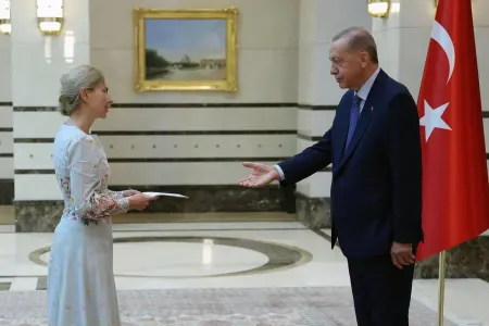 Ərdoğan İsveçin yeni səfirini - qəbul etdi