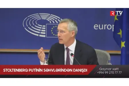 Stoltenberq Putinin səhvlərindən danışdı - VİDEO