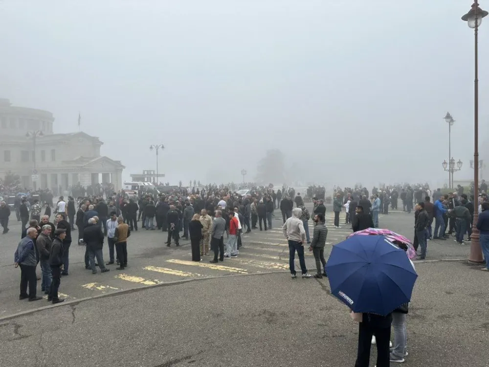 Xankəndi erməniləri TƏŞVİŞ İÇİNDƏ - VİDEO