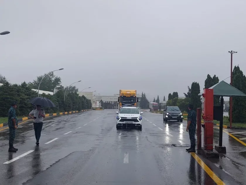 Ağdam yolu ilə Xankəndiyə yardım - GÖNDƏRİLDİ