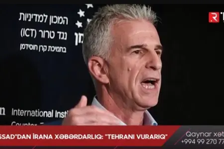 “Mossad”dan İrana XƏBƏRDARLIQ: "Tehranı vurarıq"- - VİDEO